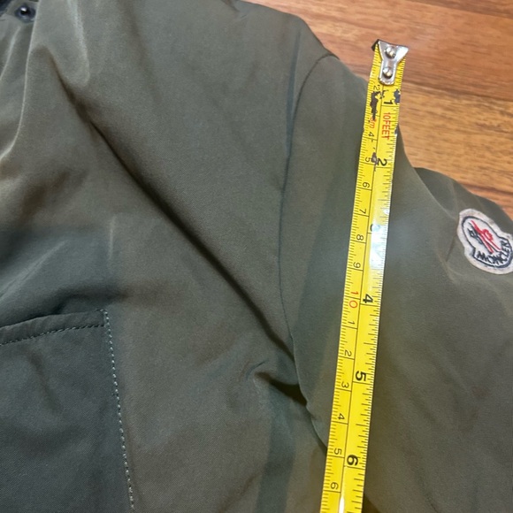 Moncler Aredhel Fur-Trimmed Down Jacket Coat size 1 - Picture 12 of 16